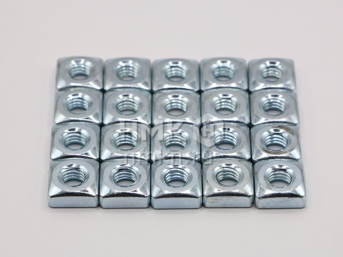 Гайка квадратная М6 комплект 40 шт